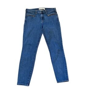 GAP‎ True Skinny Ankle Zipper Pocket Jeans